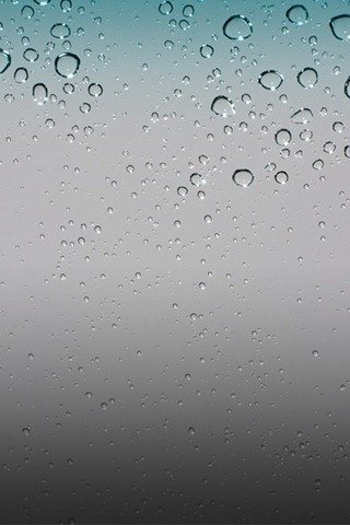 Iphone Homescreen Wallpapers on Download The Default    Rain Drops    Wallpaper From Iphone Os 4