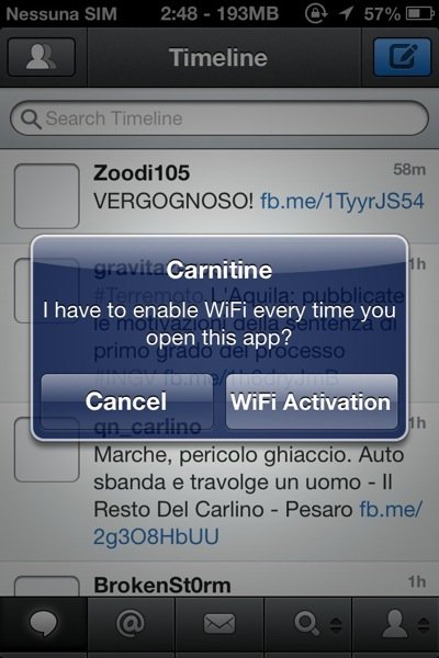 Carnitine for iPhone Cyda Tweak 2