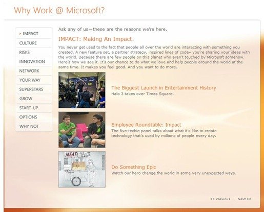 Why work @ Microsoft