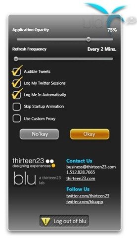 Blu options updated