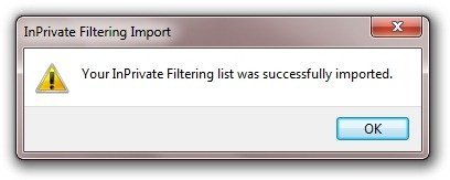 InPrivate Filtering Import (2)