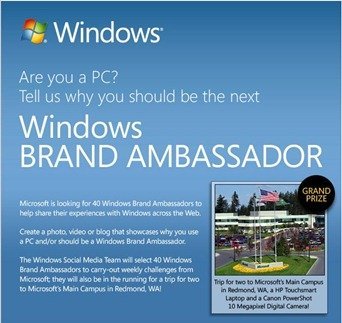 Windows® Brand Ambassador
