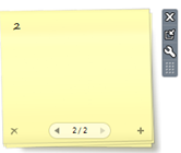 Sticky Notes Gadget in Windows 7