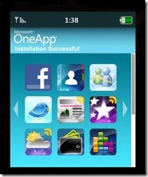 Microsoft OneApp Silverlight Interactive Demo