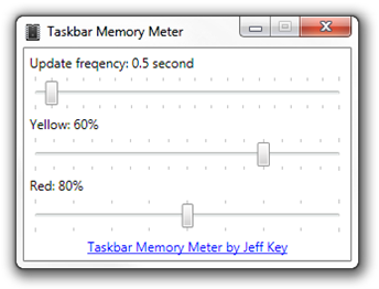 Taskbar Memory Meter