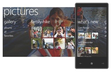 Windows Phone 7 Series Pictures Hub
