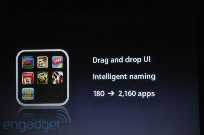 iPhone OS 4 Folders