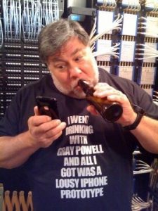 Steve Wozniak's T-Shirt joke on Gray Powell's iPhone Prototype Fiasco