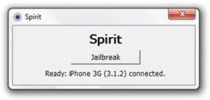 Jailbreak iPhone 3G/3GS with 3.1.3 or 3.1.2 with Spirit