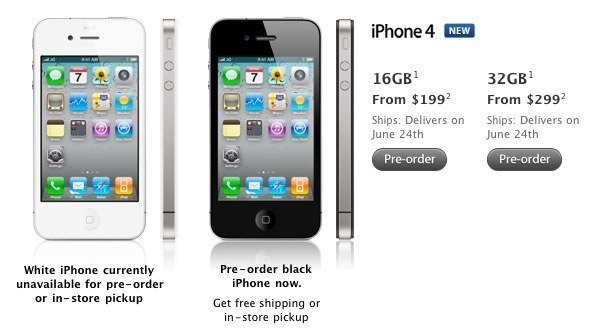 AT&T sold out of iPhone 4