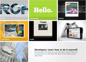 Apple unveils HTML5 Showcase to show why it doesn't need Flash