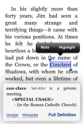 Kindle app update for iPAd