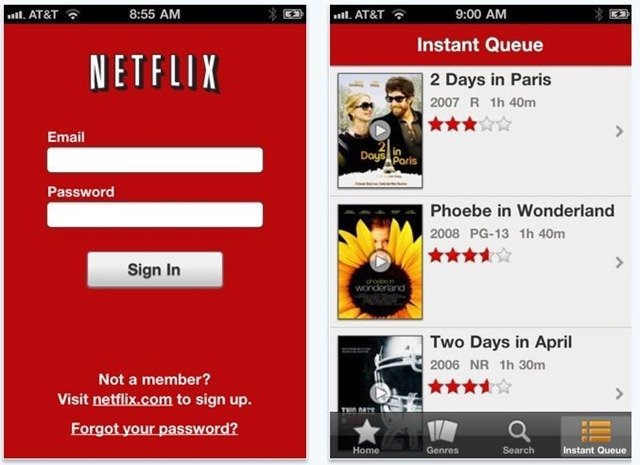 Netflix for iPhone and iPod Touch