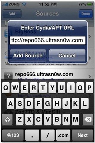 unlock iPhone 3G iOS 4.0.2 with ultrasn0w 1.1-1 2
