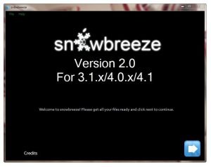 How to Jailbreak iPod Touch 2G with iOS 4.1 using sn0wbreeze 2.0.1 [Custom Firmware Method]