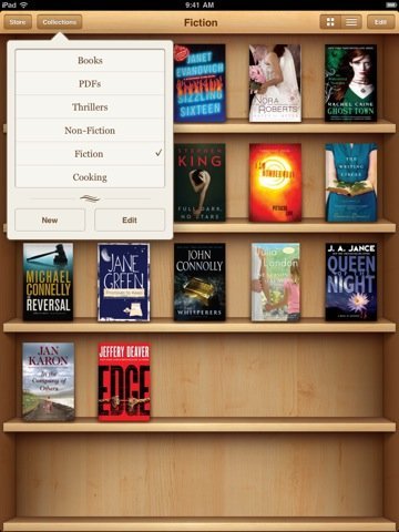 iBooks 1.2 Collections for iOS