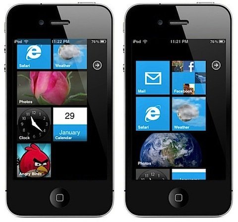 How To: Install Windows Phone 7 Theme On Your iPhone! [VIDEO]