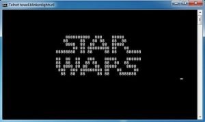 Windows 'Star Wars' Telnet Command-Line Trick