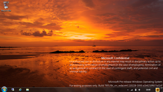 New Windows 8 Build 7955 leaked!