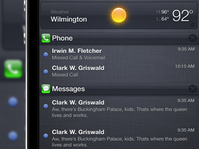 Notification Center in iOS 5 is getting some Developer Attention!