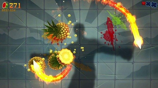 Fruit Ninja For Kinect On Xbox 360
