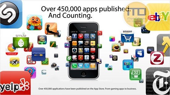 Over 425,000 Applications Published On The App Store