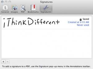 [How To] Use Mac OSX Lion and Preview to digitally sign you PDF Documents