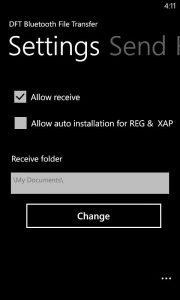 DFT Bluetooth File Transfer App for Windows Phone 7 Lets You Share Files Easily