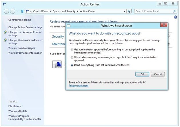 Windows 8 SmartScreen (1)