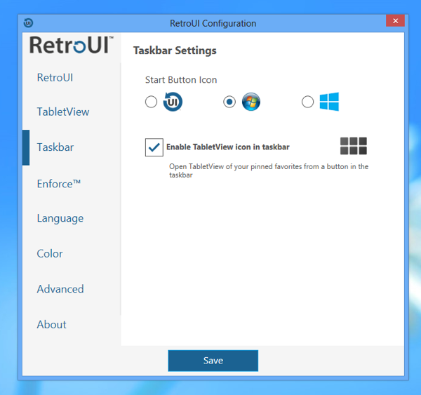 Windows 8 Gets Start Menu And Ability To Run Windows Store Apps on Desktop with RetroUI