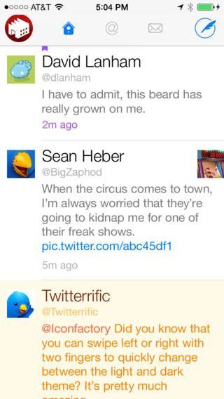Twitterrific 5 For iOS Updates With New Profile Layouts Gestures And More 2