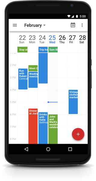 Google Calendar For Android Updated With New Improvements