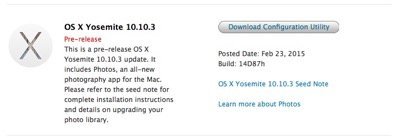 OS X 10.10.3 Release Updated With Photos App Changes and Emojis