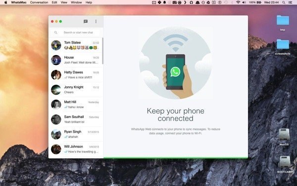 WhatsMac Is a Beautiful Mac Desktop App For WhatsApp