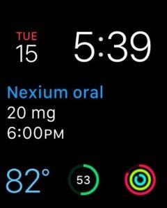 webmd WatchOS 2 app with complications