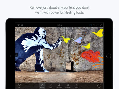 Adobe Photoshop Fix comes to iOS with amazing free features 1