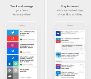 Microsoft Flow for iPhone lets you automate workflows between services