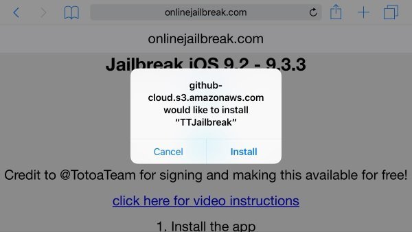 You can jailbreak your iOS 9.3.3 device without a computer, here's how (1)