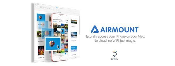 AirMount lets you transfer files between Mac and iOS devices, like AirDrop