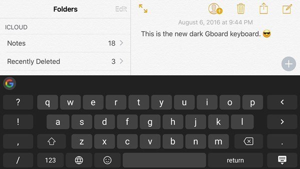 Gboard for iPhone updated with more languages, smart emoji suggestions and dark