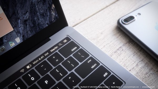 MacBook Pro update to feature OLED touchscreen strip, Polaris Graphics, USB-C and more, says report