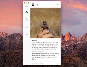 Ramme is the best Instagram desktop app for Mac