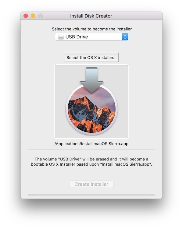 ukuelige Sæbe uvidenhed Create bootable macOS 10.12 Sierra USB installer using these apps