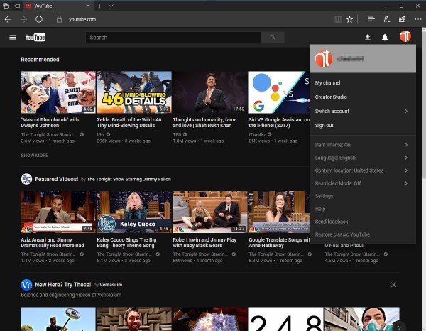 YouTube New Features