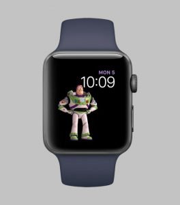 watchOS 4 faces toy story buzz
