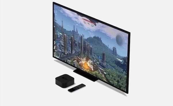 Apple TV with 4K video