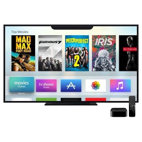 Apple TV with notch