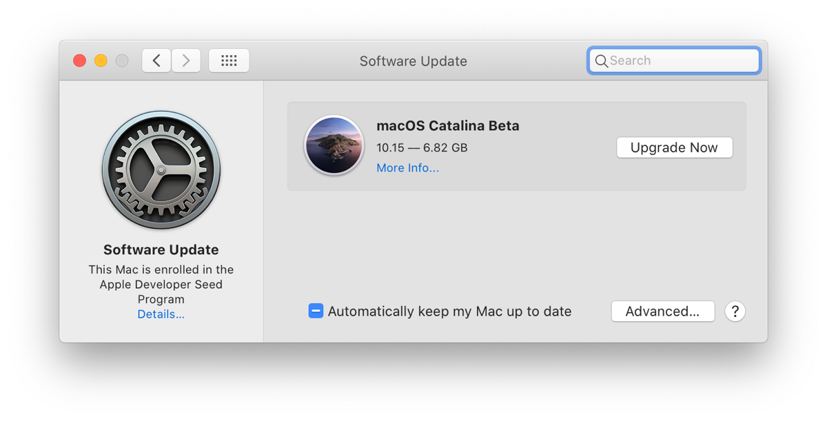 macOS Catalina Upgrade