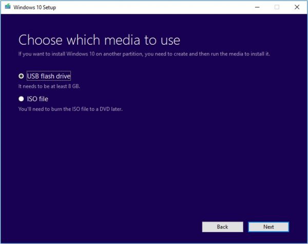 Windows Media Creation Tool 13