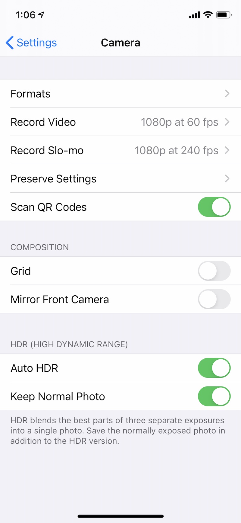 iOS 14 Mirror Front Camera